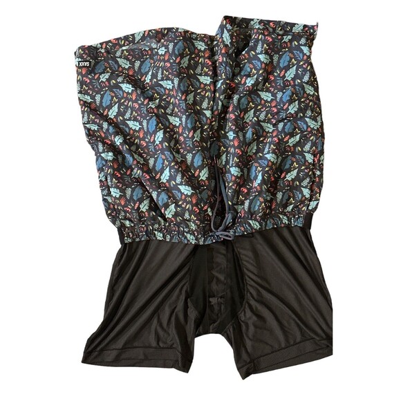 Saxx Cannonball 2n1 Drawstring Swim Trunks w/Soft Gusset Liner Size XXL NWOT - Picture 4 of 5